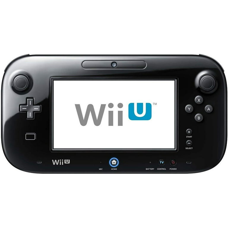 Wii U - Console 32GB Black W/ Gamepad, cables and Amibo Festival