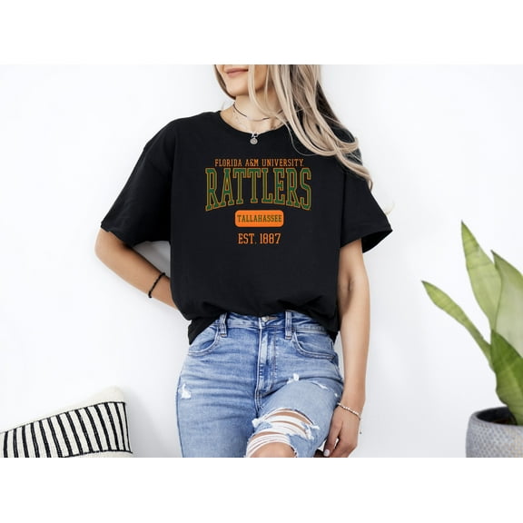 FAMU Rattlers Est 1887 College Sports Fan University Unisex T-Shirt