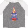 thumbnail image 4 of Inktastic Hippo 1st Birthday Boys or Girls Long Sleeve Baby Bodysuit, 4 of 5