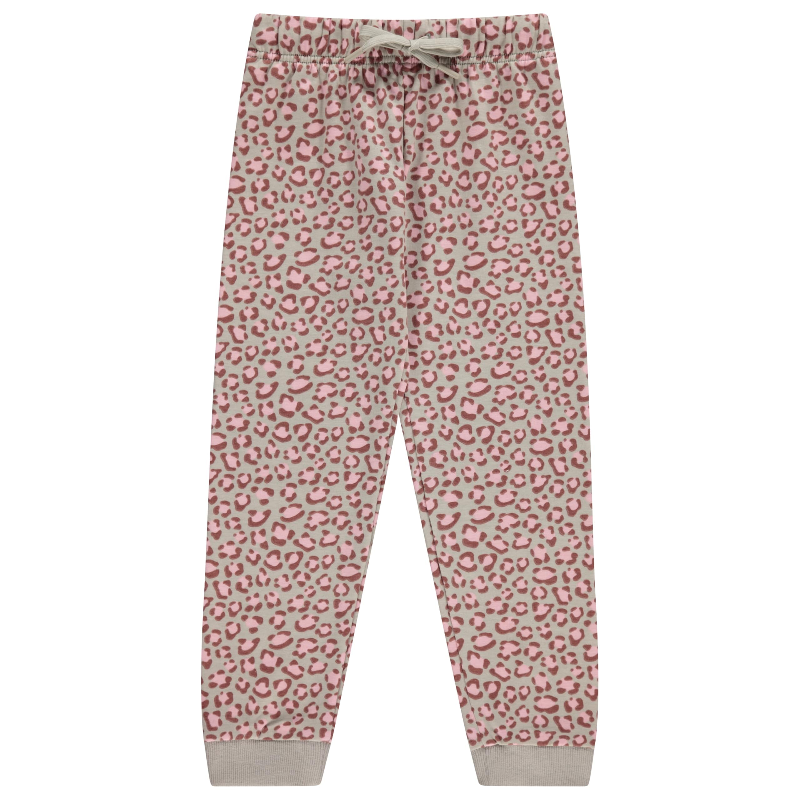 BTween Kids Girl's Fashion Stretch Waist Ultra Soft Jogger Pants Set - 3 Pack Bundle