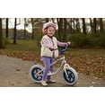 thumbnail image 2 of Huffy Frozen 2 Balance Bike for Toddler & Kids, Elsa Graphics, Purple, White, 12 inch, 2 of 3