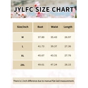 JYLFC Womens V Neck T-Shirts Short Sleeve Tops Casual Basic Shirts, Black L