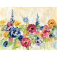 thumbnail image 3 of Vassileva, Silvia 24x19 Black Modern Framed Museum Art Print Titled - Sunshine Field Flowers, 3 of 5