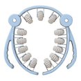 thumbnail image 1 of Multifunctional Circular Leg Clamps 360 degree 13 Wheels Muscle Roller Massager Leg Neck Hand Arm Muscle Relax Massager Indoor Sports Yoga Workout, 1 of 5