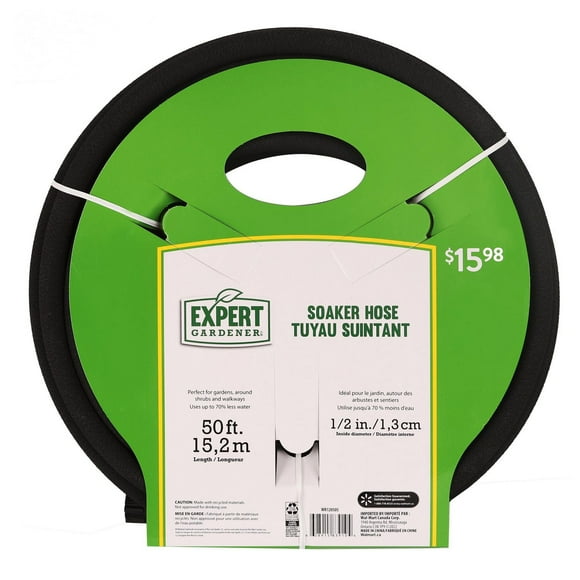 Tuyau Suintant Expert Gardener 1/2" x 50pi 50 pi TUYAU SUINTANT