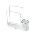 thumbnail image 1 of AMLESO Kitchen Rag Stand with Soap Sponge Holder Rag Rack for Dish Cloth Rag, 1 of 8