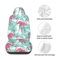thumbnail image 3 of Rateoe Flamingo Print Car Seat Cover,Elastic Car Seat Protector,Washable Durable Automotive Seat Cover Car Interior Accessories, 3 of 4