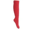 thumbnail image 5 of 3 Pairs Women's Heavy Slouch Socks Shoe Size 5-10 from AWS/American Made (Red), 5 of 7