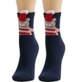 thumbnail image 2 of JeashCHAT Women Cute Christmas Vintage Printing Thicker Socks Long Sock Comfortable Socks, 2 of 4