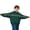 AB500 Green, variant on Tisuna Hoodies For Girls Child Cozy Letter Print Hoodie With Kangaroo Pocket Teen And Youth Casual Wear Long Sleeve Tshirts Size 3-4 Years