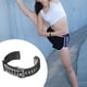 thumbnail image 5 of Silikon Sport Armband Uhrenarmband Für ID115Plus HR Smartwatch (Schwarz), 5 of 9