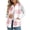 Pink, variant on cocolona Womens Fleece Vest Crew Neck Open Front Sleeveless Jacket Fall Winter Loose Casual Plaid Outerwear