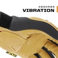thumbnail image 4 of Guantes Mechanix Wear Material 4X acolchados, color marrón palmera y negro, talla grande, 4 of 7