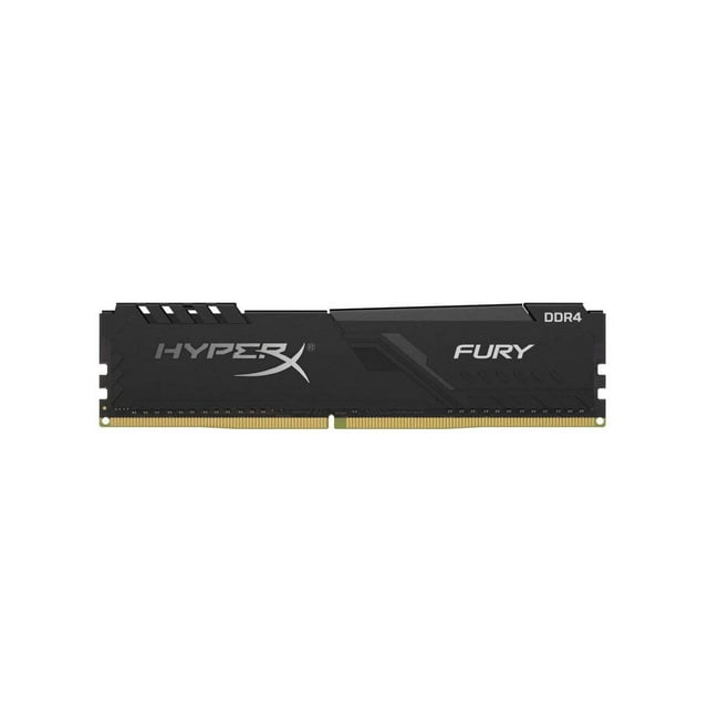 KINGSTON RAM HyperX Fury 8GB 3200MHz DDR4 CL16 DIMM 1Rx8 Black XMP Desktop Memory Single Stick HX432C16FB3/8
