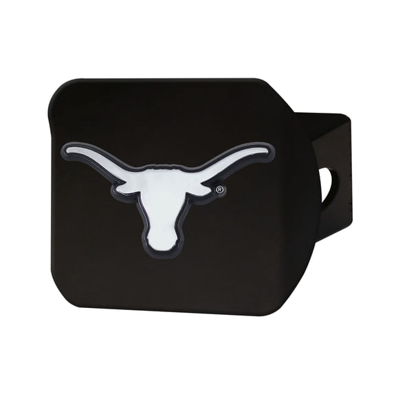 Texas Black Hitch Cover 4 1/2"x3 3/8"