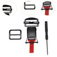 thumbnail image 6 of amleso Helmet Buckle Professional Multifunctional for Men Helmet Chin Strap Adapter Black, 6 of 10
