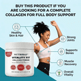 thumbnail image 7 of NUTRIBAS Collagen Peptides Powder, Protein Creamer for Weight Loss & Women, Vitamin C Multi Collagen for Hair Skin Nails, Strawberry Banana, 3.53 oz, 7 of 7