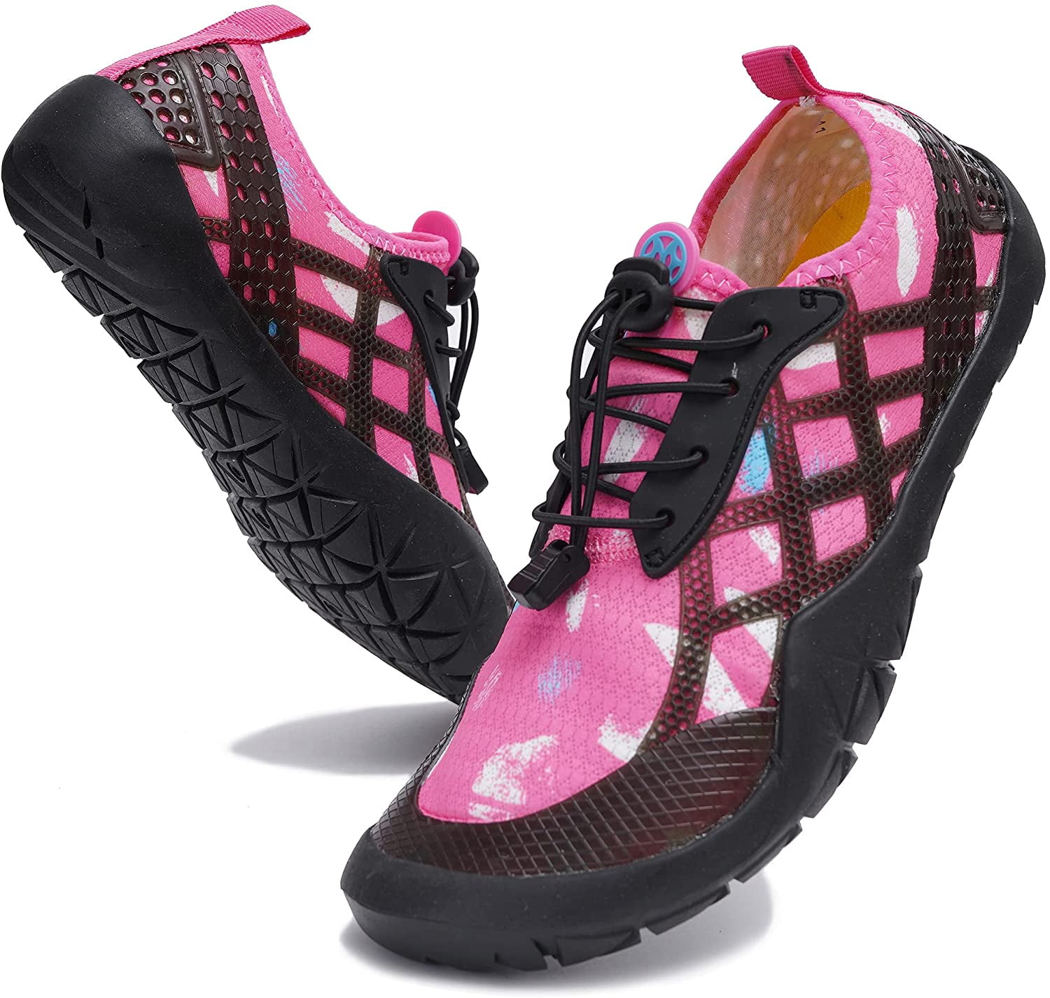 Mens Womens Summer Water Shoes Colorful Aqua Sneakers Beach Sports Shoes Stretch Fabric Driving Barefoot Shoes Mens Womens Summer Water Shoes Colorful Aqua Sneakers Beach Sports Shoes Stretch Fabric Driving Barefoot Shoes