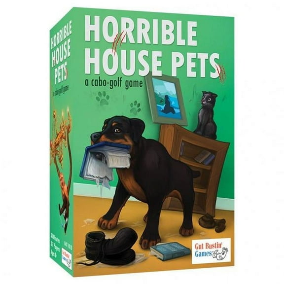 Gut Bustin' Games Horrible House Pets Card Game