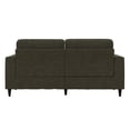 DHP Cooper 3 Seater Sofa, Gray Linen