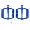 thumbnail image 2 of Pedales De Ciclismo, 1 Par De Pedales Universales Agrandados, Ligeros, Antideslizantes, De aleación De Aluminio Para Bicicletas De Montaña, 2 of 7