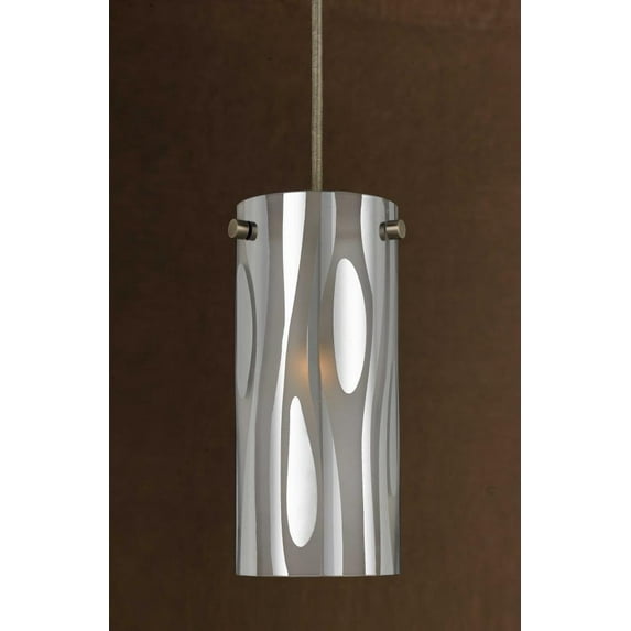 Cal LightingPN-1020-7-RU Line Voltage Mini Pendant - Rust, 7 ft.