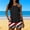 A05-Black, variant on POTETI Tankini Swimsuits for Women 2026 Modest Ameriacan Flag Summer Beach Woman Bathing Suits