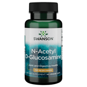 Swanson N-Acetyl D-Glucosamine (N-A-G) 750 mg 60 Veggie Capsules