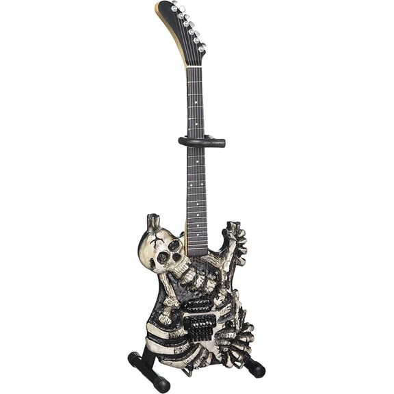 Axe Heaven George Lynch Skull & Bone Mini Guitar Replica (GL-188)