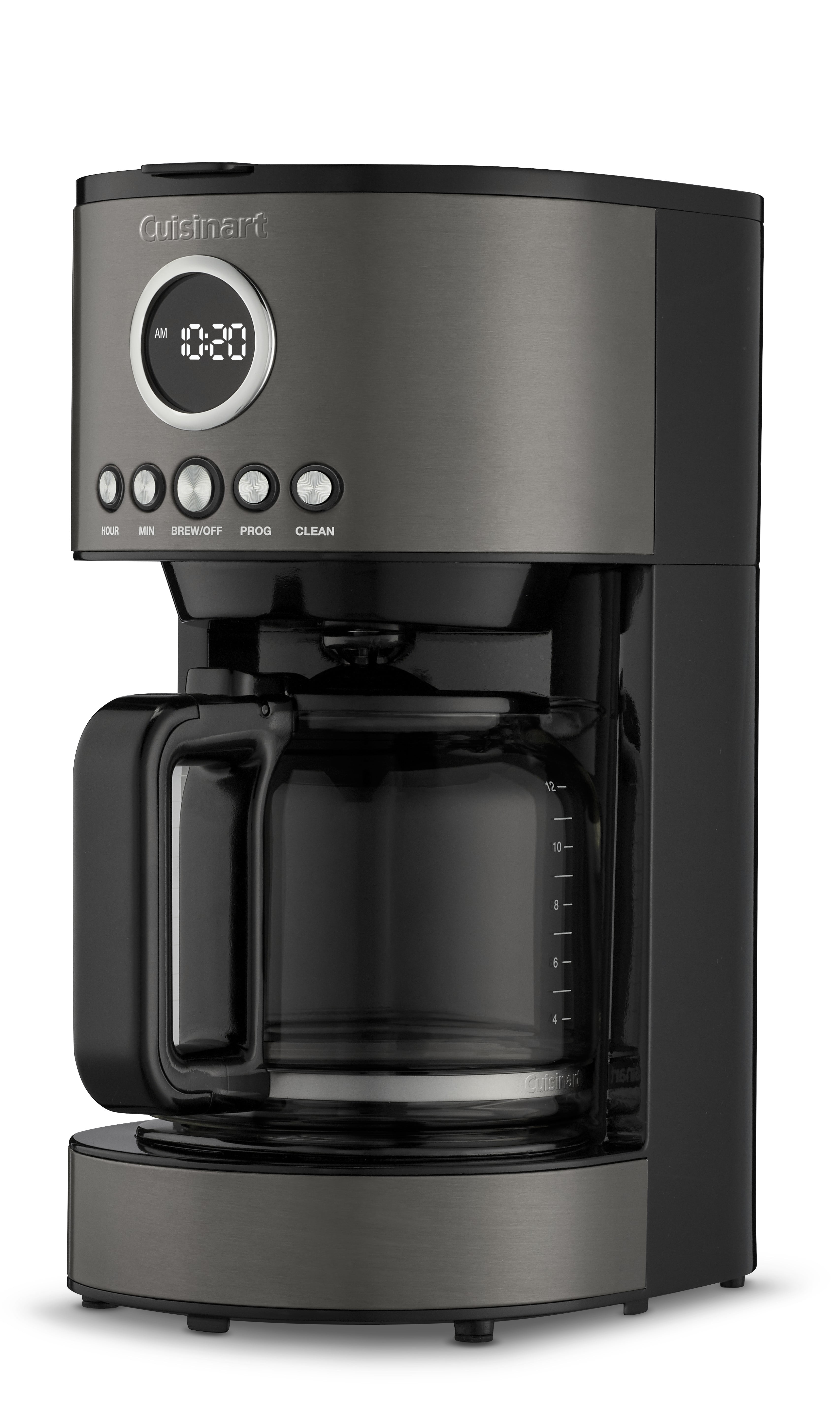 Cuisinart 12-Cup Black with Automatic Shut-Off Drip Coffee Maker CHW-12P1 -  The Home Depot