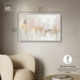 thumbnail image 6 of Rustic Elegance I Canvas Pastel Abstract Art by Art Remedy, White Frame, 36" x 24", 6 of 8