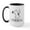 White/Black Inside, variant on CafePress - #1 PEEPA Large Mug - 15 oz Ceramic Large White Novelty Mug