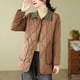 thumbnail image 1 of Abrigo y chaquetas casuales de manga larga sin capucha para mujer, de moda, cómodos, informales, con bolsillos y botones, de color liso, con cuello vuelto y manga larga, sin capucha., 1 of 4