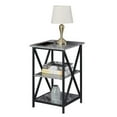 thumbnail image 3 of Pemberly Row End Table with Shelves in Marble Gray Wood Finish, 3 of 5