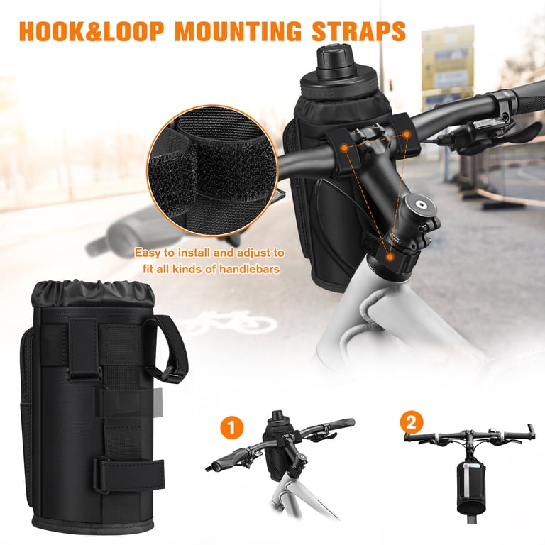FINPAC Universal Water Bottle Holder for Bike Handlebars photo 5