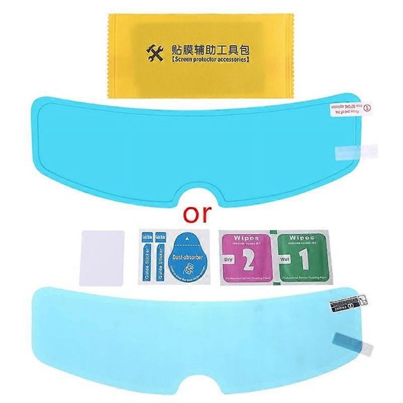Universal Rainproof Motorcycle Helmet Lens Film Anti-Fog Protective Clear Shield Sticker for K3 K4 AX8 LS2 HJC MT Helmet