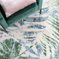 thumbnail image 6 of SAFAVIEH Lillian Sampson Abstract Area Rug, Green/Blue, 5'3" x 7'7", 6 of 8