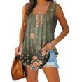 thumbnail image 2 of T-shirts pour Femmes Mode Débardeurs Imprimés Confortables Légers Gilet T-Shirt T-Shirt Machine à Imprimer, 2 of 6