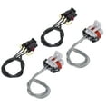 thumbnail image 6 of 224-396-007, Antiaging Headlight Turn Signal Wiring Harness Kit Heat Resistant ABS  For Front Left Right Headlights, 6 of 6