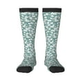 thumbnail image 2 of Picia Women Crew Soft Moisture-wicking Socks Floral Pattern Design Cotton Socks, One Size fit All, 2 of 9