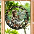 thumbnail image 6 of PEIBang Sun Catchers Indoor Window Fairy and Flower,Acrylic Suncatcher Window Hanging Ornaments for Indoor Home Decoration, 6 of 8