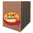 thumbnail image 3 of Smead 5 1/4" Exp Pocket, Straight Tab, Letter, Manila/Redrope, 10/Box -SMD73234, 3 of 7