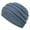 YC-Sky Blue, variant on Kelon Women Winter Knitted Beanie with Ponytail Hole, Elastic Woolen Warm Cap, Soft Stretch Headwear for Cold Weather, One Size Heardband