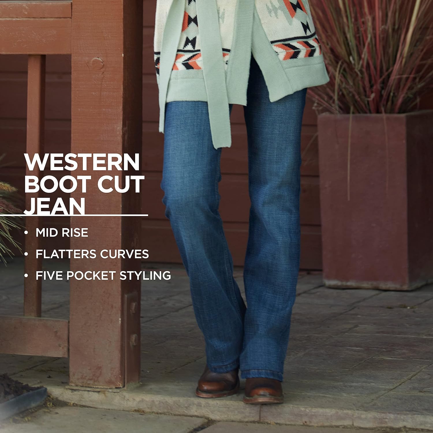 Wrangler Women's Essentials Bootcut Jean