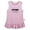 Pink Sleeveless Dresses, variant on Future Voter Funny Dresses For Baby, Newborn Babies Skirts, Infant Princess Dress, 0-24M Kids Graphic Clothes (Pink Sleeveless Dresses, 0-6 Months)