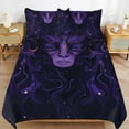 thumbnail image 2 of Simple Purple Ripple Bedding Sets Twin Duvet Cover 3 Piece Cute Bed Set for Boys Girls Kid, 2 of 6