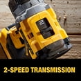 thumbnail image 6 of DEWALT 20V MAX* XR® Brushless Cordless 1/2 in. Hammer Drill/Driver Kit (DCD805D2), Yellow, 6 of 11