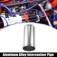 thumbnail image 2 of Unique Bargains 2pcs 3.15" OD 6" Length Universal Car Aluminum Alloy Intercooler Pipe Straight Air Intake Tube, 2 of 6