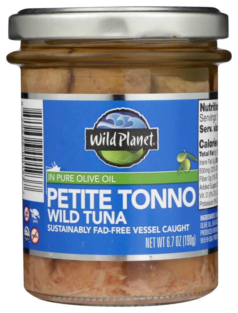 Wild Petite Tonno Wild Tuna In Olive Oil, 6.7 oz