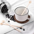 thumbnail image 5 of 100PCS Coffee Stirrers, 5.9 Inch Coffee Stir Sticks with Round Ends, Cafe Grade Natural Wooden Stir Sticks, Wooden Beverage Mixer for Cocktails Milk Tea$$Home Decor, Kitchen, & Other, 5 of 6